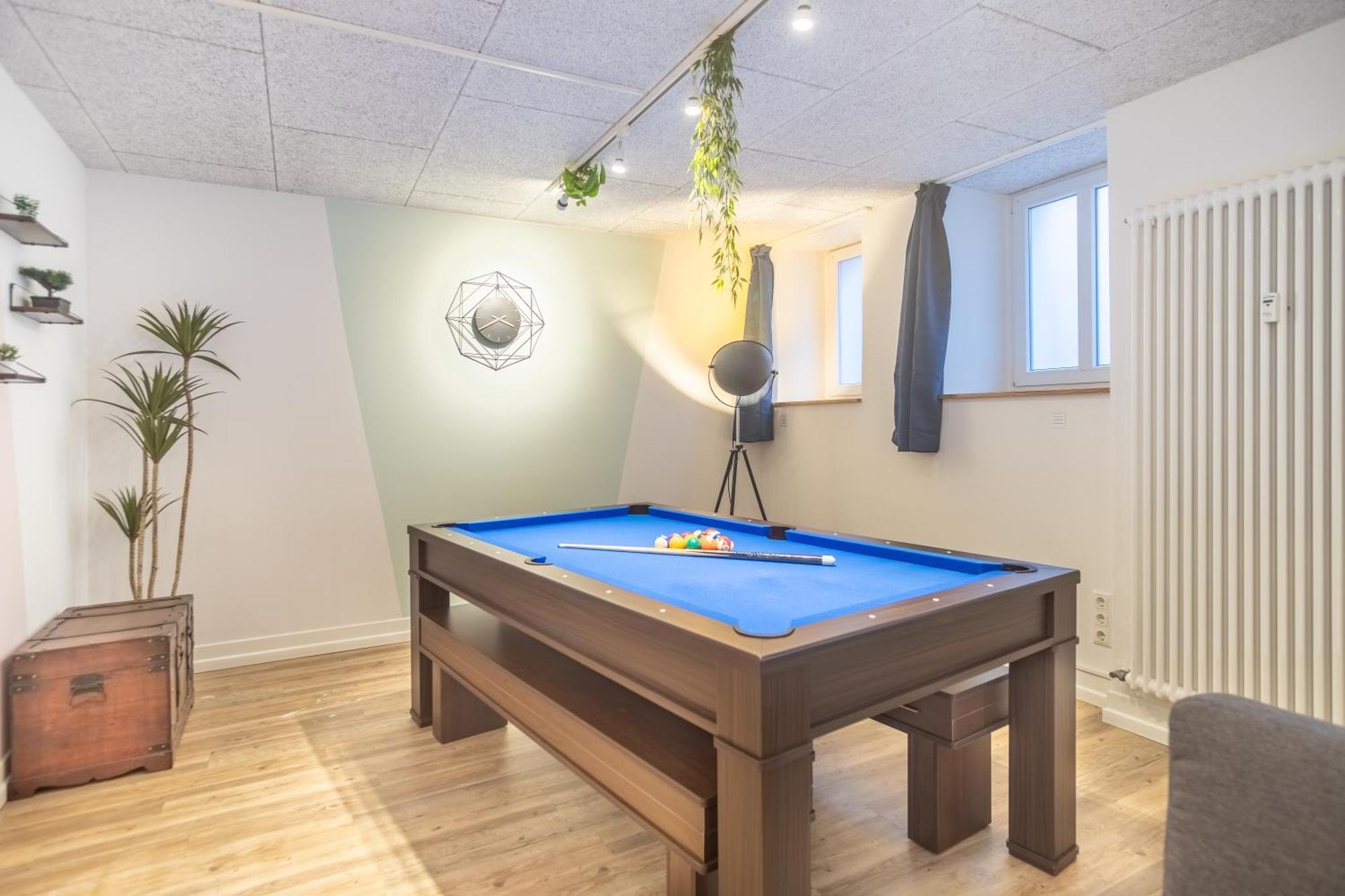 Apartament Pool Table Heaven, Workstation, 4K Tv, Netflix Lipsk Zewnętrze zdjęcie